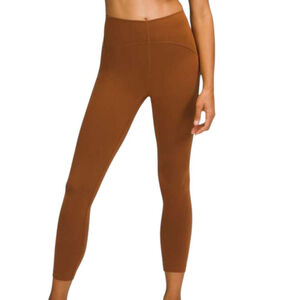 Lululemon 2021 Athletica Instill High-Rise Tight 25" Leggings Copper Brown 8